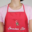 Personalized Christmas Candy Cane Apron 831397RD