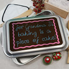 Personalized Piece of Cake Pan U620543