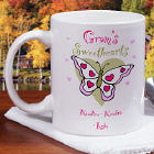 Butterfly Sweethearts Valentine Coffee Mug