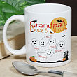 Personalized Boos and Ghouls Halloween Coffee Mug