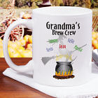 Brew Crew Personalized Halloween Coffee Mug