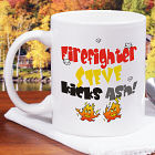 Kicks Ash Firefighter Coffee Mug