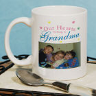 Our Hearts Personalized Photo Coffee Mug
