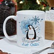 Just Chillin' Penguin Personalized Winter Coffee Mug