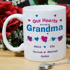 Our Hearts Personalized valentines Coffee Mug
