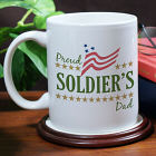 Proud of My Soldier... Personalized Military Ceramic Coffee Mug