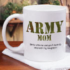 Me and the Army Personalized Military Ceramic Coffee Mug