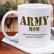 Me and the Army Personalized Military Ceramic Coffee Mug