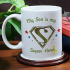 My Super Hero Soldier Personalized Military Ceramic Coffee Mug
