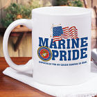 Military Pride Personalized Ceramic Coffee Mug