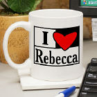 I Love You Personalized Coffee Mug