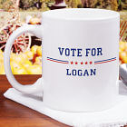Vote For Personalized Coffee Mug