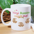 Some Bunnies Love Me Personalized Coffee Mug