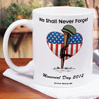 Memorial Day Personalized Coffee Mug