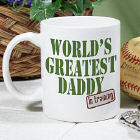 Personalized Worlds Greatest Dad Coffee Mug