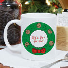 Milk for Santa Wreath Ceramic Mug 236860