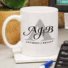 Personalized Initials & Name Coffee Mug