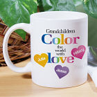 Color the World Personalized Mug