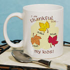 Thankful For My Kids Coffee Mug