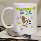 Personalized Monkey Bunch Mug