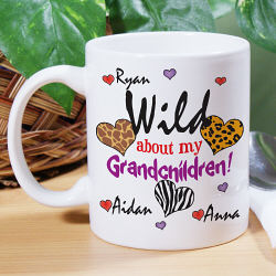 Wild About My… Personalized Coffee Mug