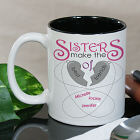 Personalized Sisters Make The Best Friends Mug