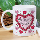 Heart Wreath Coffee Mug