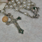 Personalized First Communion White Rosary