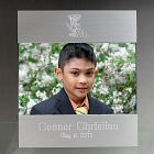 My First Communion Engraved Silver Picture Frames