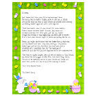 Personalized Letter From The Easter Bunny 116414