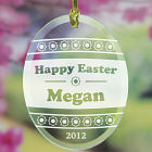 Engraved Easter Egg Suncatcher