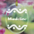 Engraved Easter Egg Suncatcher