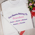 Embroidered Our Hearts Sweatshirt