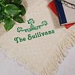 Embroidered Irish Family Name Afghan 83133083