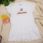 Embroidered Icon Infant/Toddler Romper Dress