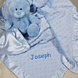 Personalized Cuddle Baby Fleece Blanket
