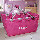 Embroidered Hot Pink Market Tote E00050