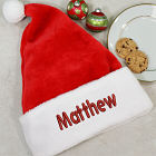 Embroidered Santa Hat