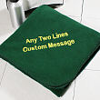 Embroidered Throw Blanket E31432X