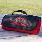 Embroidered Fleece Picnic Blanket