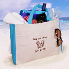 Embroidered Honeymoon Beach Tote Bag