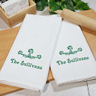 Embroidered Irish Kitchen Towels