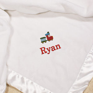 Embroidered Icon Fleece Blanket Embroidered Icon Fleece Blanket