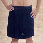 Embroidered Men's Bath Time Wrap E389845BK