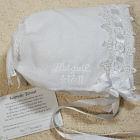 Embroidered Keepsake Baby Bonnet