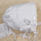 Embroidered Keepsake Baby Bonnet
