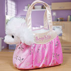 Embroidered Fancy Pals Plush Poodle Carrier E468959
