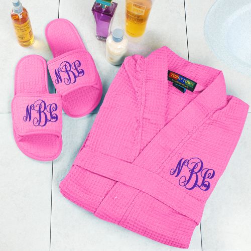 Personalized Robe and Slipper Set GiftsForYouNow
