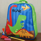 Embroidered Dinosaur Backpack G00707SJ