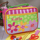 Embroidered Flower Lunch Box G00710SJ